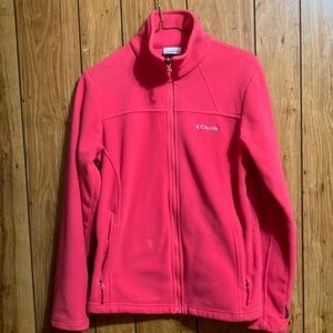 IN EUC!! PINK COLUMBIA JACKET SIZE SMALL